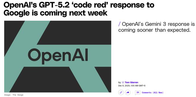 奥特曼仓促亮剑GPT-52！一张图爆火全网全面碾压Gemin